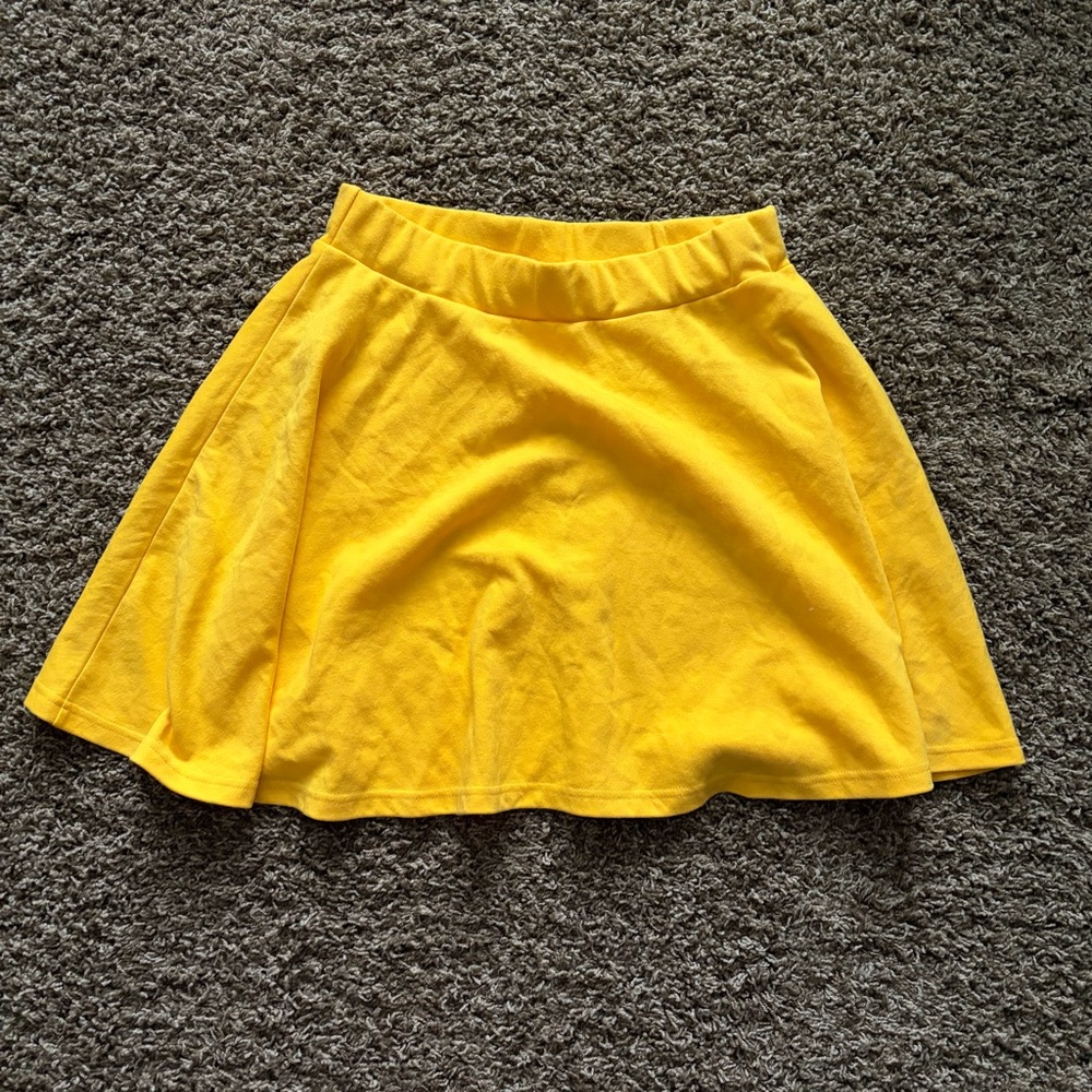 Yellow Women's Skirt